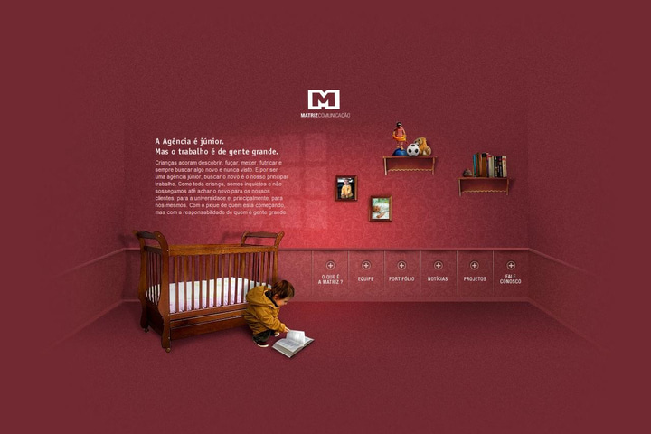 Matriz Comunica website preview